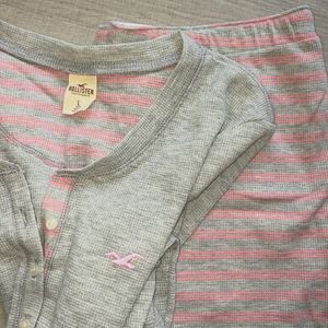 Hollister and Co 3 piece pajama ser